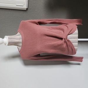 Lovestich waffle knit sweater s